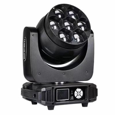 China High Brightness 6500K 7x40w LED Wash Moving Head For Theme Park for sale