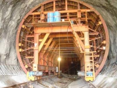 China Carga alta que carrega o sistema hidráulico automático do molde do túnel para o túnel aberto do corte do pára-brisas à venda
