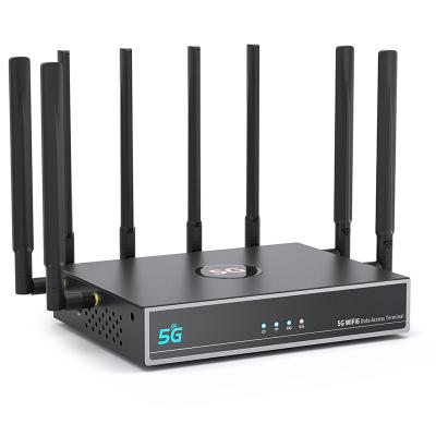 China Gigabit Dual Band Wifi6 Router 5g 3000Mbps 5g Lte Router With SIM Slot en venta