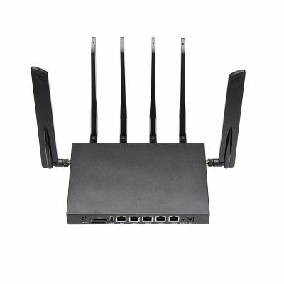China Openwrt System 5G Wifi 6 Router Dual Core Network Chip MT7621 for sale