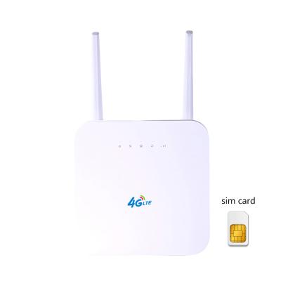 China 300Mbps 4g Cpe Smart Router Rj45 Port White Plastic Shell WS2206 for sale