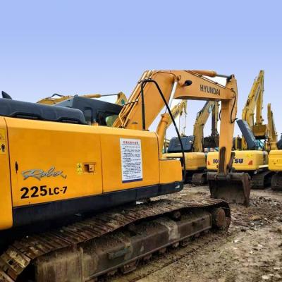 China Used Excavators Hyundai 225 Excavator Second Hand Hyundai Cheap Price Excavator for sale