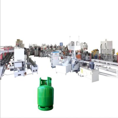 China 50kg Gas Cylinder Making Machine Semi Automatic Oxygen Cylinder Making Machine à venda