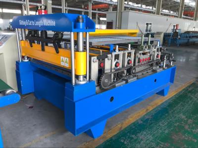 China 3.0mm Metal Straightening Machine 9m/min With Shearing Parts for sale