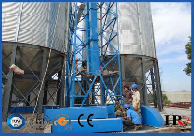 China 1112m3 Grain Storage Silo , Corrugated Steel Grain Bins Less Land Occupation for sale