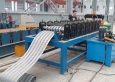 China Galvanized Sheet Roll Forming Machine , Rib Lath Making Machine for sale