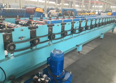 China 7.5KW Single Layer Roll Forming Machine 18m/min 3.5T Roof Panel for sale