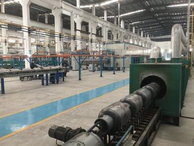 Chine Chaîne de production de cylindre de 150KW LPG cylindre de gaz faisant la machine à vendre