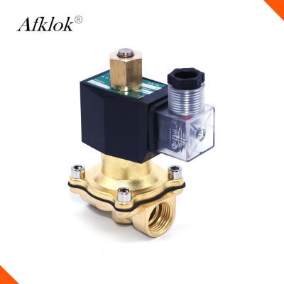 China Automatic Water Shut Off Solenoid Valve SS304 1 Inch Fluid Temperature <80°C for sale