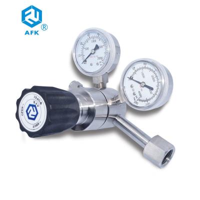 China R41 Single Stage Piston Stainless Steel Pressure Regulator 6000 Psi For Pure / Standard Gas for sale