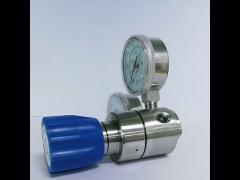 ISO High Purity Gas Nitrogen Pressure Regulator 1/4NPT Body Port 316L Filter Mesh