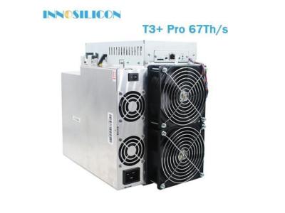 Chine Asic SHA256 Algorithme Bit Coin Miner 67TH/S Innosilicon T3+ Pro à vendre