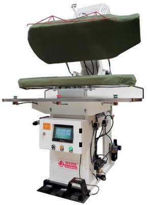 China Duffel Coat Pressing Machine Left Front Vertical Lapel Press for sale