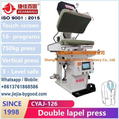 Chine Verticale automatique de la machine 220v 50hz de presse de tissu de costume de veste de laine à vendre