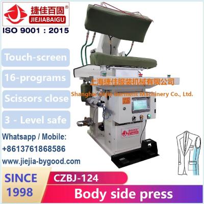 China Máquina de pressão do vestuário do corpo lateral 3ph do terno/equipamento passando à venda
