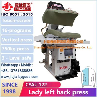 China Full Range Garment Ironing Machine For Lady Dress Back for sale