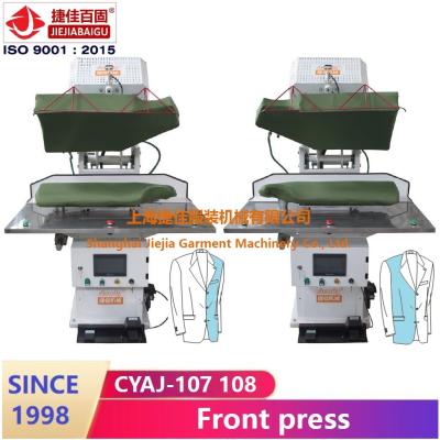 Cina stampa commerciale del vapore 220V per i vestiti Front Press verticale in vendita