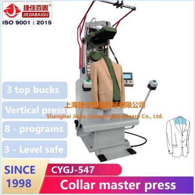 Cina Pressa di stampaggio del vestito dal vapore, pressa di stampaggio rivestente di ferro dell'indumento 1.5KW in vendita