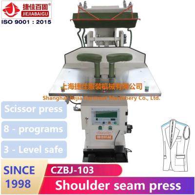 China 0.75KW Automatic Cloth Press Machine 220V Double Shoulder Seam for sale