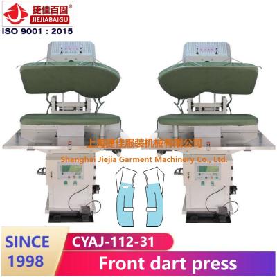 China Suit Jacket Cloth Press Machine Vertical Front Dart for sale