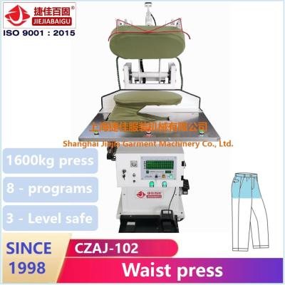China Seat Seam Shirt Pant Press Machine 0.75kw , Automatic Press Machine For Clothes for sale