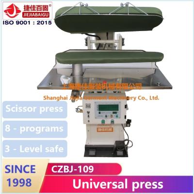 China Imprensa industrial da lavanderia do vapor ISO9001, máquina comercial da imprensa da lavanderia à venda
