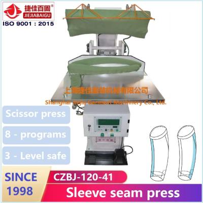 China Cloth Automatic Commercial Laundry Press Machine 1.5KW for sale