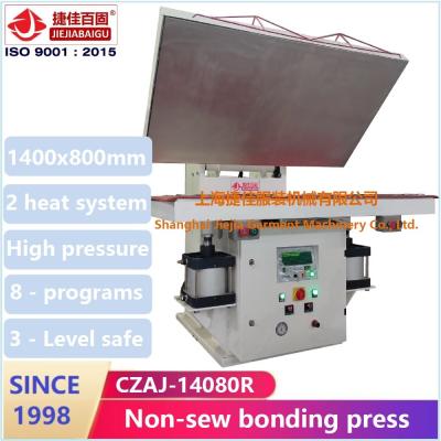 China PLC de pressão de ligamento automático do equipamento com a máquina de pressão comercial industrial lisa do vestuário de Buck Mould à venda