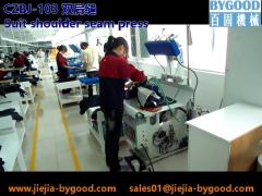 Commercial Linen Press Machine Automatic Compressed Air Drive