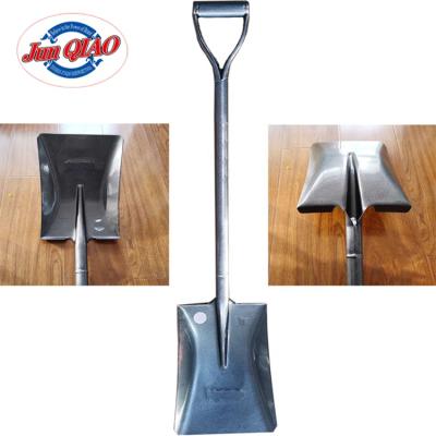 China Garden Shovel India Style Shovel With Metal Handle Shovel With Steel Handle Square Shovel S501 en venta
