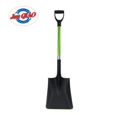 Китай High Quality Garden Shovel Farm Tools Hot Sale Garden Steel Shovels Shovel Fiberglass Handle Hand Tool Push Handle S519 продается
