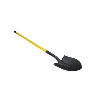 China Agriculture Shovel Fprofessioningy Outlet Industry Shovel Garden Shovel With Fiberglass Handle Shovel Snow Shovel en venta