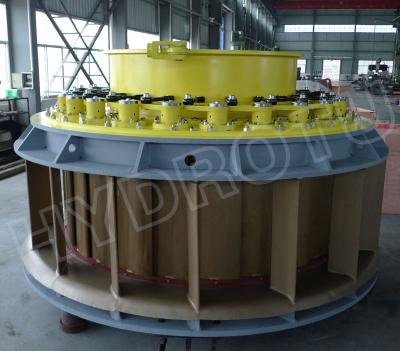 China Reaction Turbine Kaplan Hydro Turbine / Kaplan Water Turbine with Stainless Steel Runner Blades for sale