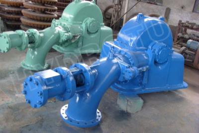 China Kleine horizontale Antrieb-Art Turgo-Wasserturbine/Wasserturbine mit Generator und elektrischer Ausrüstung zu verkaufen