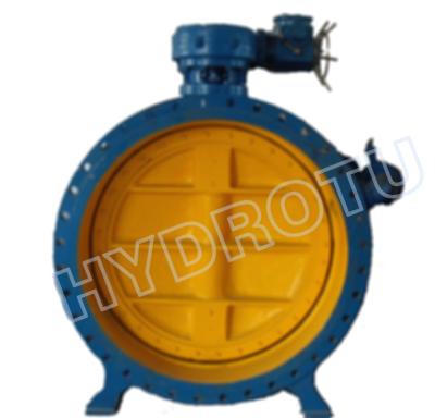China Electric/Manual Flanged Butterfly Valve for hydropower station for sale