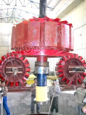 China 50-60 synchrone hydroelektrische Generator-dreiphasigErregung Hz-Wechselstroms mit Wasserturbine zu verkaufen