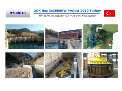 China Low Head Water Kaplan Hydro Turbine for sale