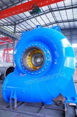 China Turbina de Francis eixo horizontal/vertical hidro com cabeça da água do projeto das energias hidráulicas 30-300m à venda