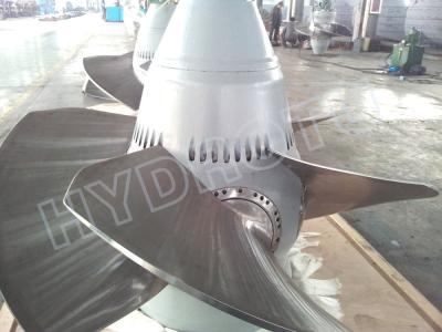 China Low Head Hydropower Stations Kaplan Hydro Turbine With Synchronous Generator for sale