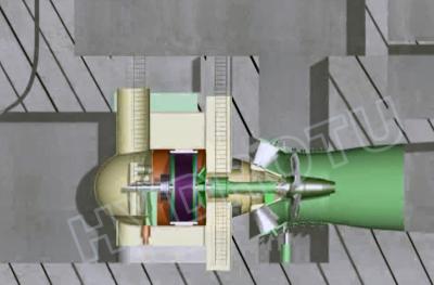 Chine Lames fixes/turbine d'impulsion réglable de Pelton de lames pour la charge d'eau 2m-20m à vendre