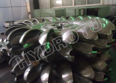 China Pelton Turbine Runner / Pelton Wheel with Forge + CNC Machine for Power 1MW - 20MW for sale