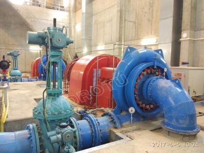 China Horizontal Shaft Stainless Steel Francis Water Turbine For Capacity Below 20MW for sale