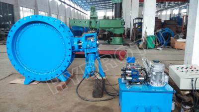 China Hydraulic Heavy Hammer DN2000mm Flanged Butterfly Valve for sale