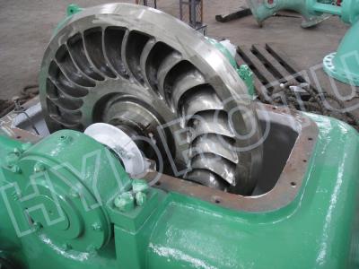 China Turbina de impulso/turbina hidráulica 100 KW-1000KW de Turgo con el corredor del acero inoxidable en venta
