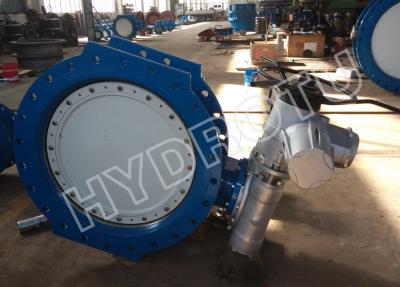 China Electric / Manual Drived Wafer Butterfly Valve With Water Pressure 0.25Mpa - 2.5Mpa For Hydropower for sale