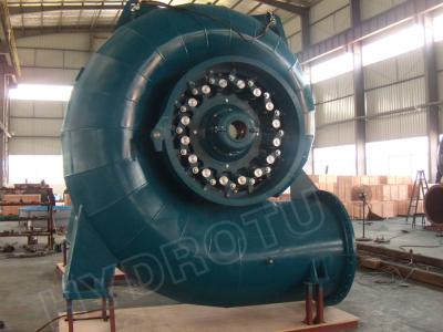 China Medium / larger Francis Hydro Turbine / Francis Water Turbine with Synchro generator for Hydropower project for sale
