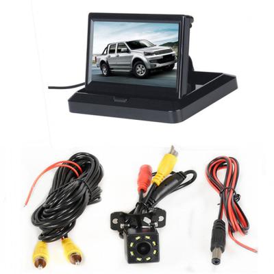 China Foldable Design Car Rearview LCD Monitor 5