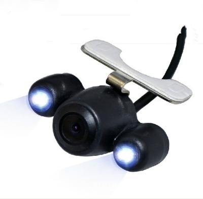 China Frog Car Reversing Camera Kit , Universal Backup Camera With 2 LED Light for sale