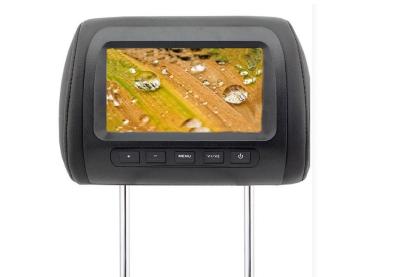 China Universal 7 Inch Headrest Video Monitors 8W Low Power Consumption EV-702HV-BK for sale