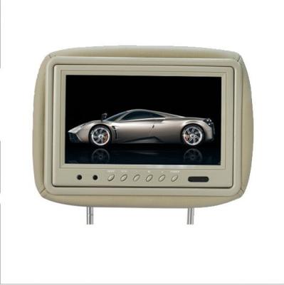 China SD Advertising DVD Screens For Car Headrests , HD Headrest Monitor DC 12V for sale